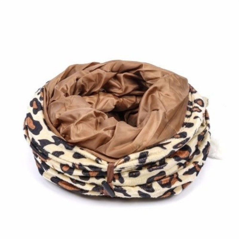 Cat Tunnel Self Play Toy - Super Long Collapsible Interactive Tunnel for Cats