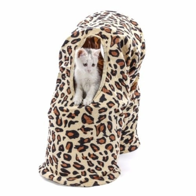 Cat Tunnel Self Play Toy - Super Long Collapsible Interactive Tunnel for Cats