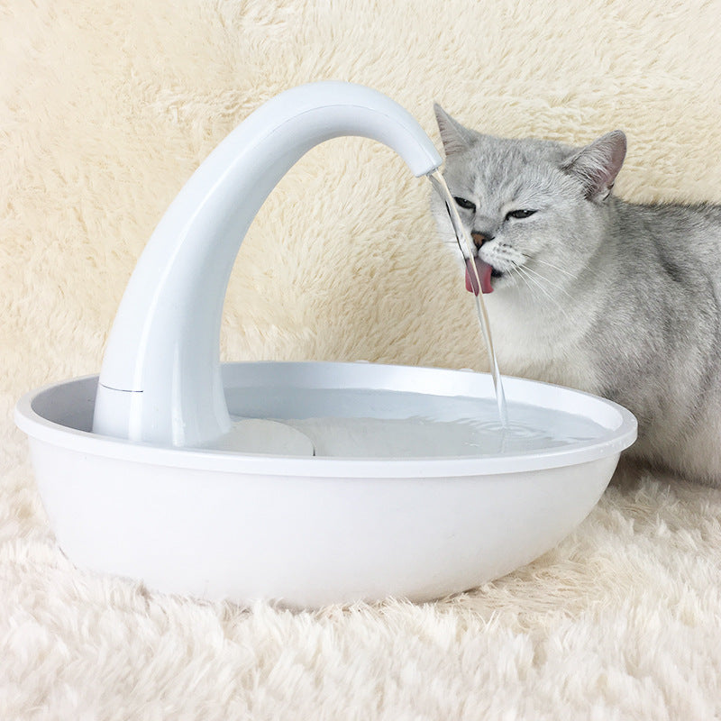 Pet Drinking Fountain - Flowing Water Feeder for Cats and Small Dogs