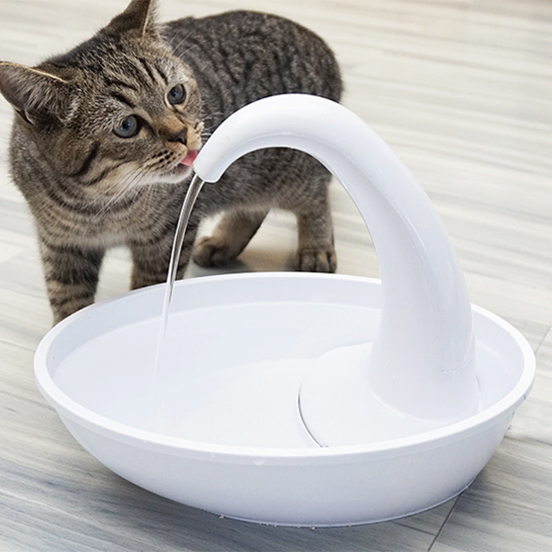 Pet Drinking Fountain - Flowing Water Feeder for Cats and Small Dogs