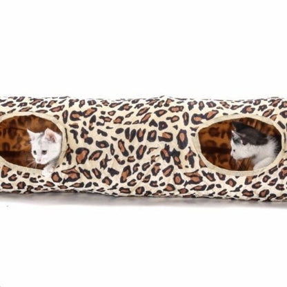 Cat Tunnel Self Play Toy - Super Long Collapsible Interactive Tunnel for Cats