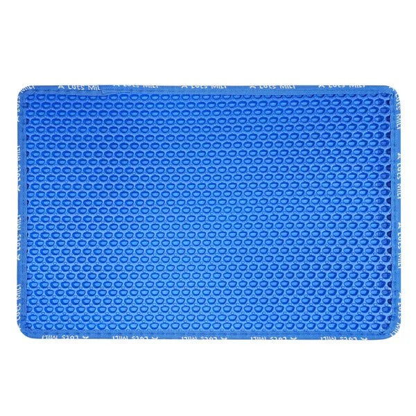 Cat Litter Trapping Mat - Honeycomb Double Layer Kitty Litter Mat