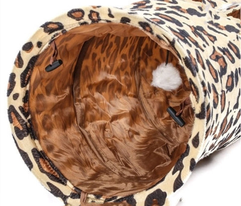Cat Tunnel Self Play Toy - Super Long Collapsible Interactive Tunnel for Cats