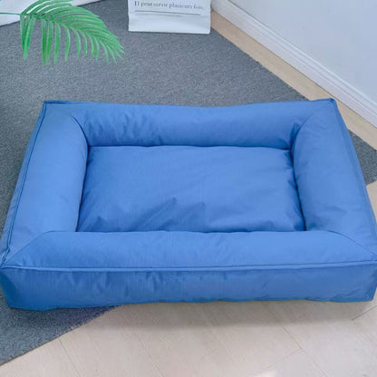 Orthopedic Pet Ground Bed - Full Surround Support Memory Foam for Dogs and Cats