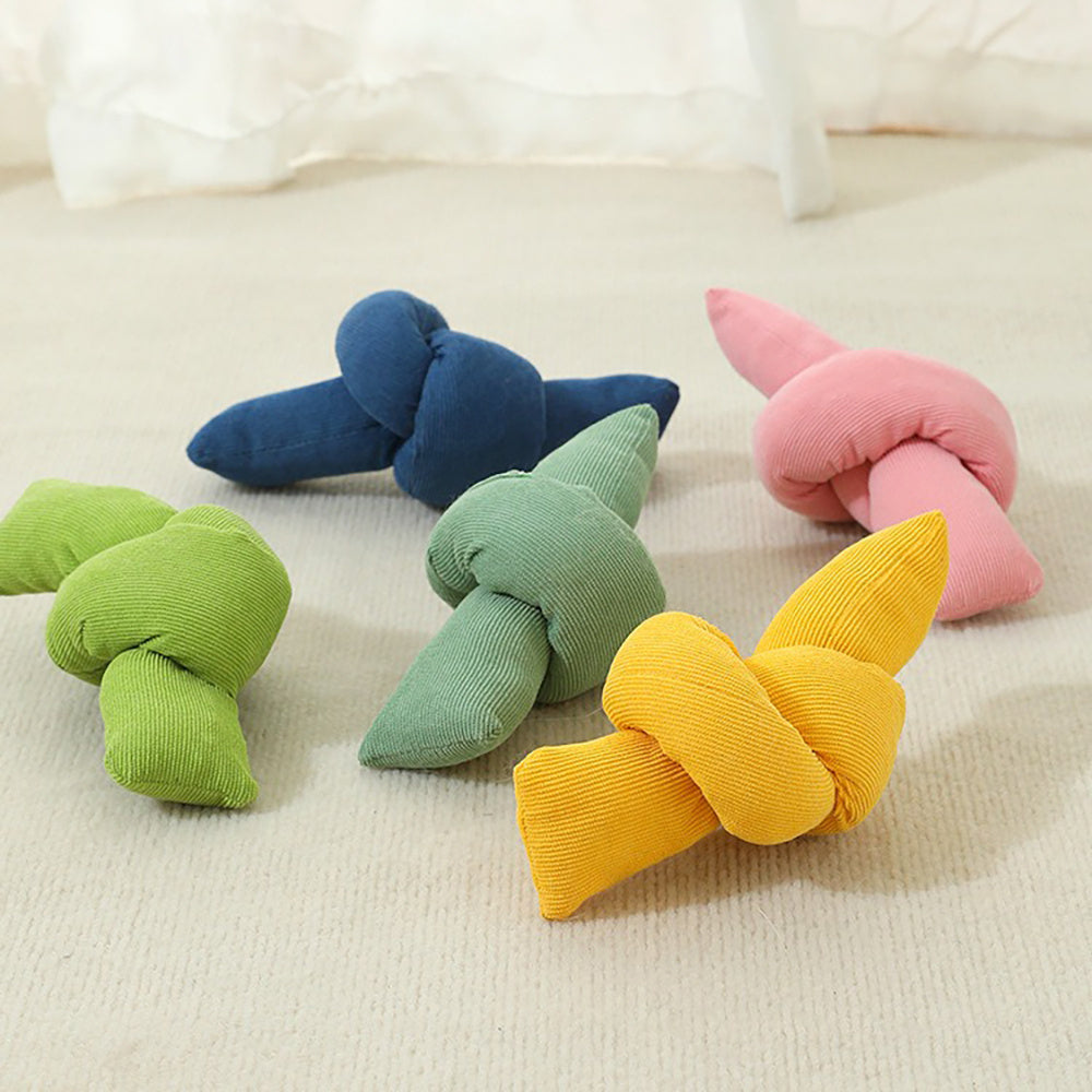 Dog Rope Chew Toy - Natural Cotton Knot Tug Toy for Dogs