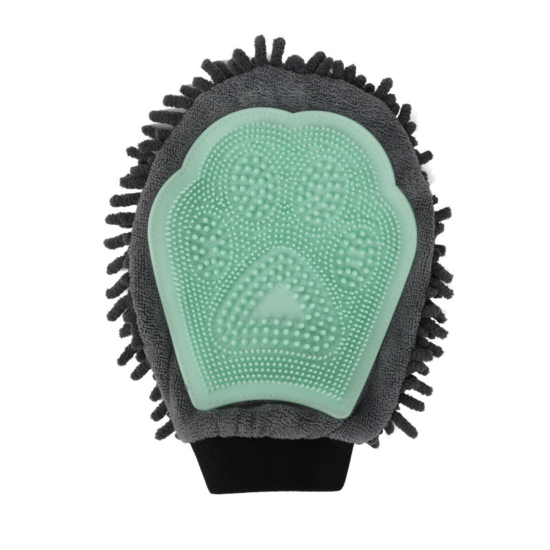 Pet Bathing Brush Grooming Glove | 2-in-1 Massage