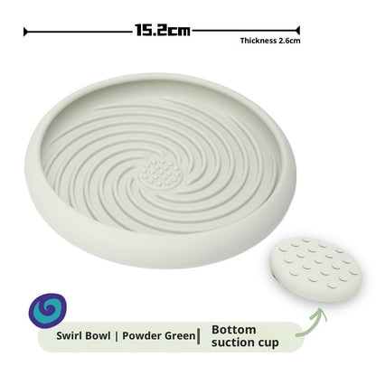 Dog Slow Feeder Lick Mat - Silicone Calming Bowl and Lick Pad for Dogs