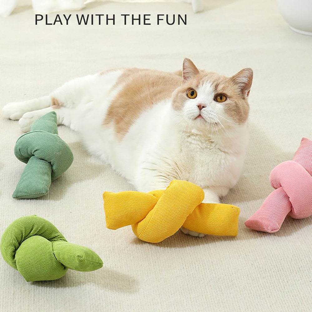 Dog Rope Chew Toy - Natural Cotton Knot Tug Toy for Dogs