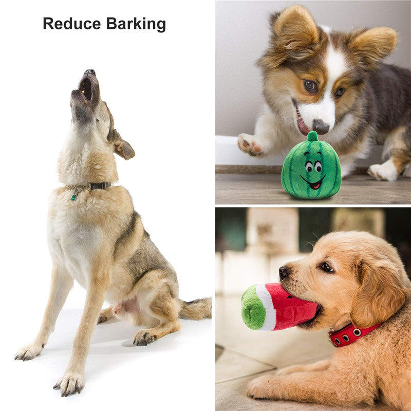 Dog Squeaky Plush Toy - Fashion Interactive Game Toy for Dogs