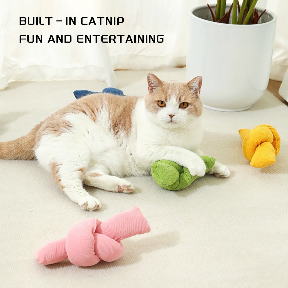 Dog Rope Chew Toy - Natural Cotton Knot Tug Toy for Dogs